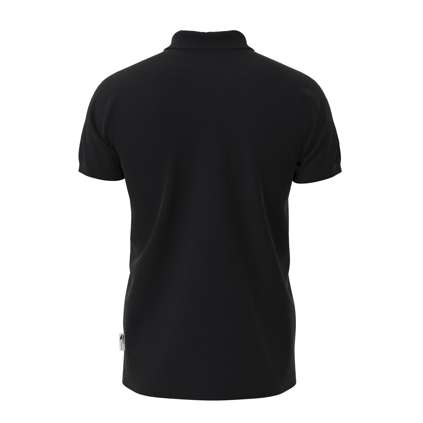 Sport Basic Polo Ade in schwarz