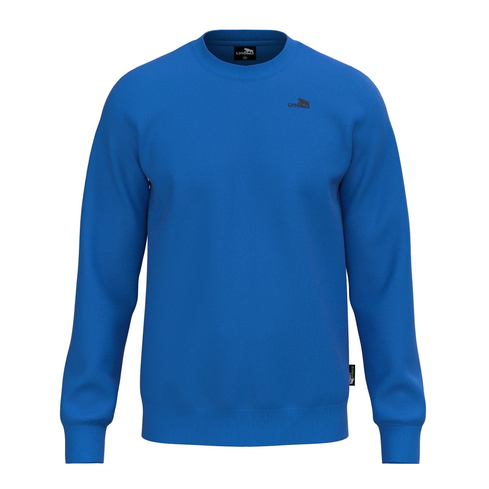 Sport Basic Sweater Fips in blau