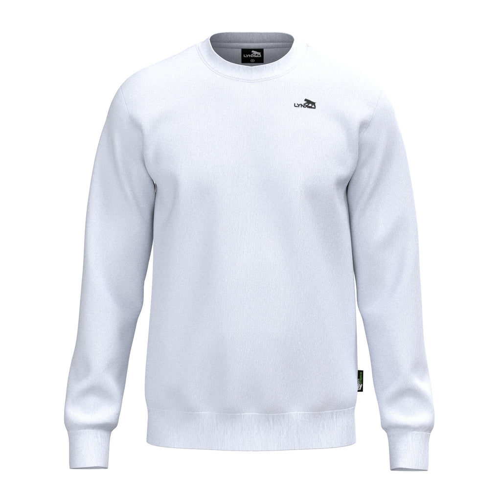 Sport Basic Sweater Fips in weiß