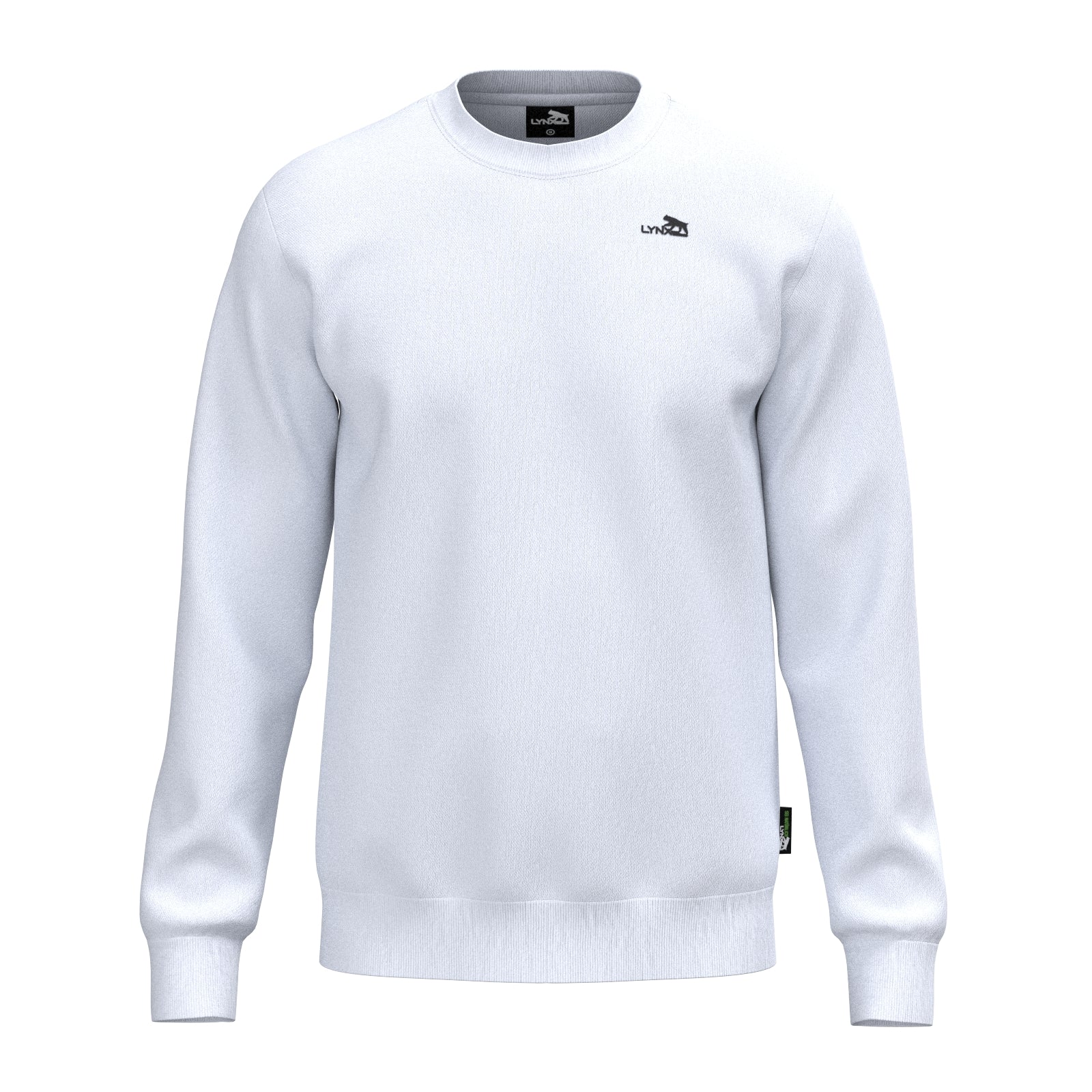 Sport Basic Sweater Fips in weiß