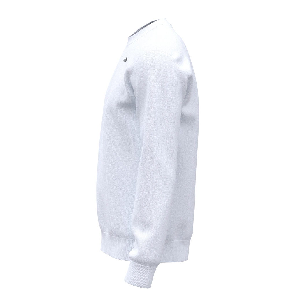 Sport Basic Sweater Fips in weiß