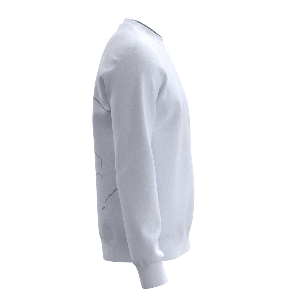 Sport Basic Sweater Fips in weiß