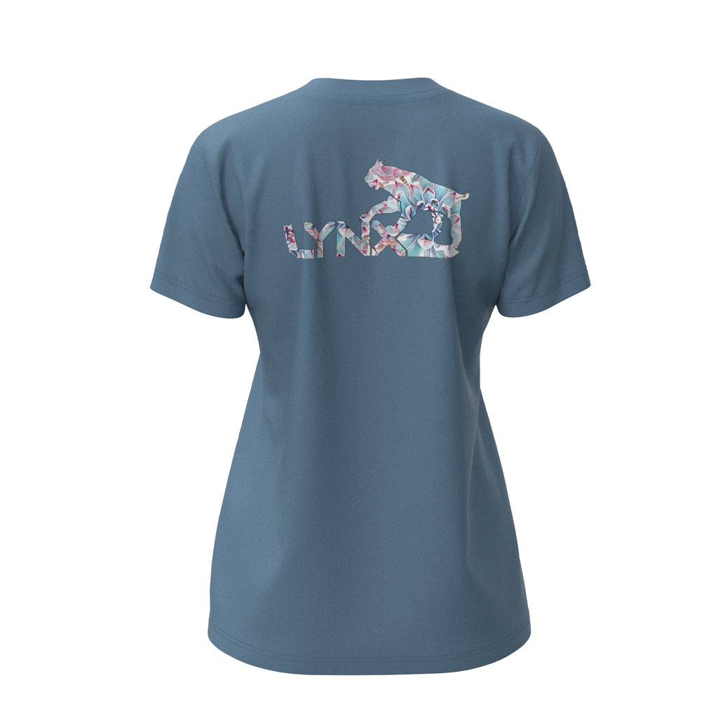 Fitness Tshirt Nane in blau