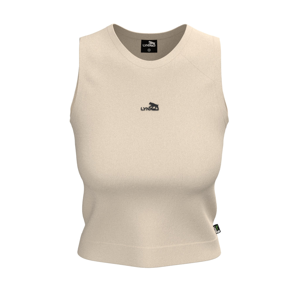 Sport Basic Top Äve in beige