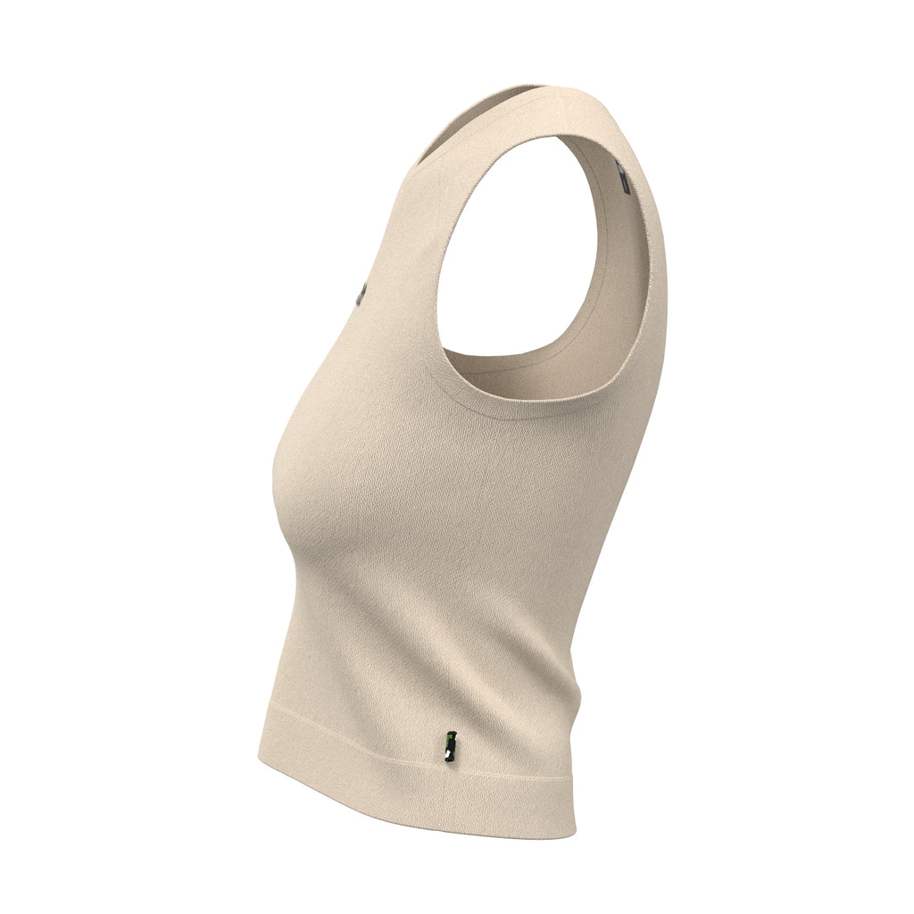 Sport Basic Top Äve in beige