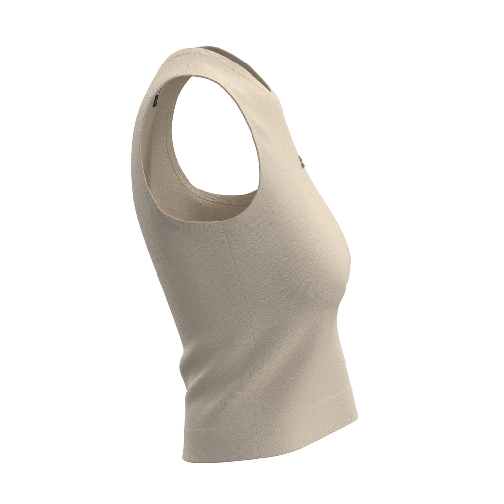 Sport Basic Top Äve in beige