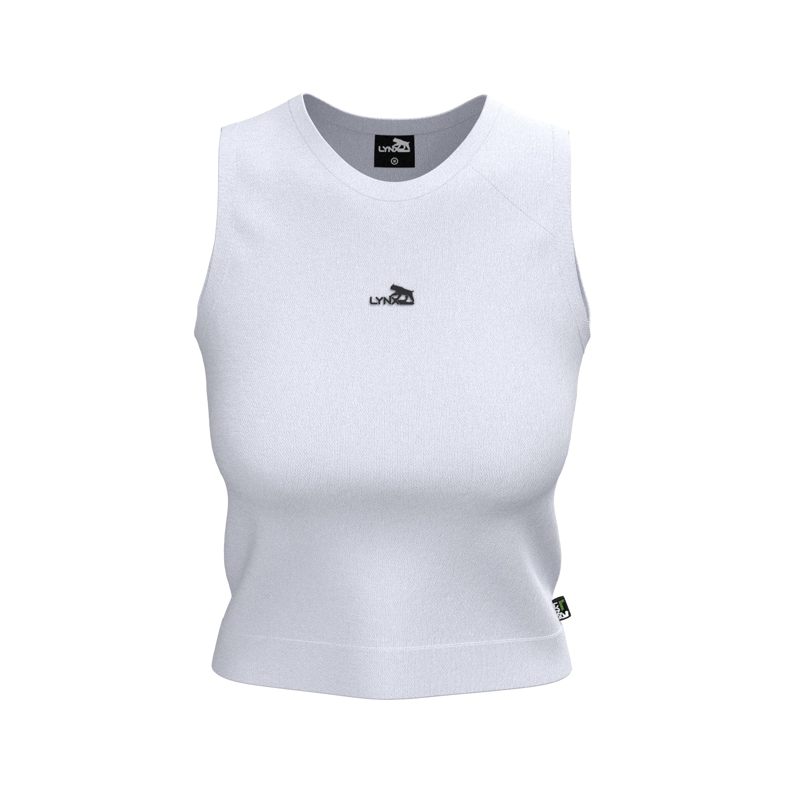 Sport Basic Top Äve in weiß