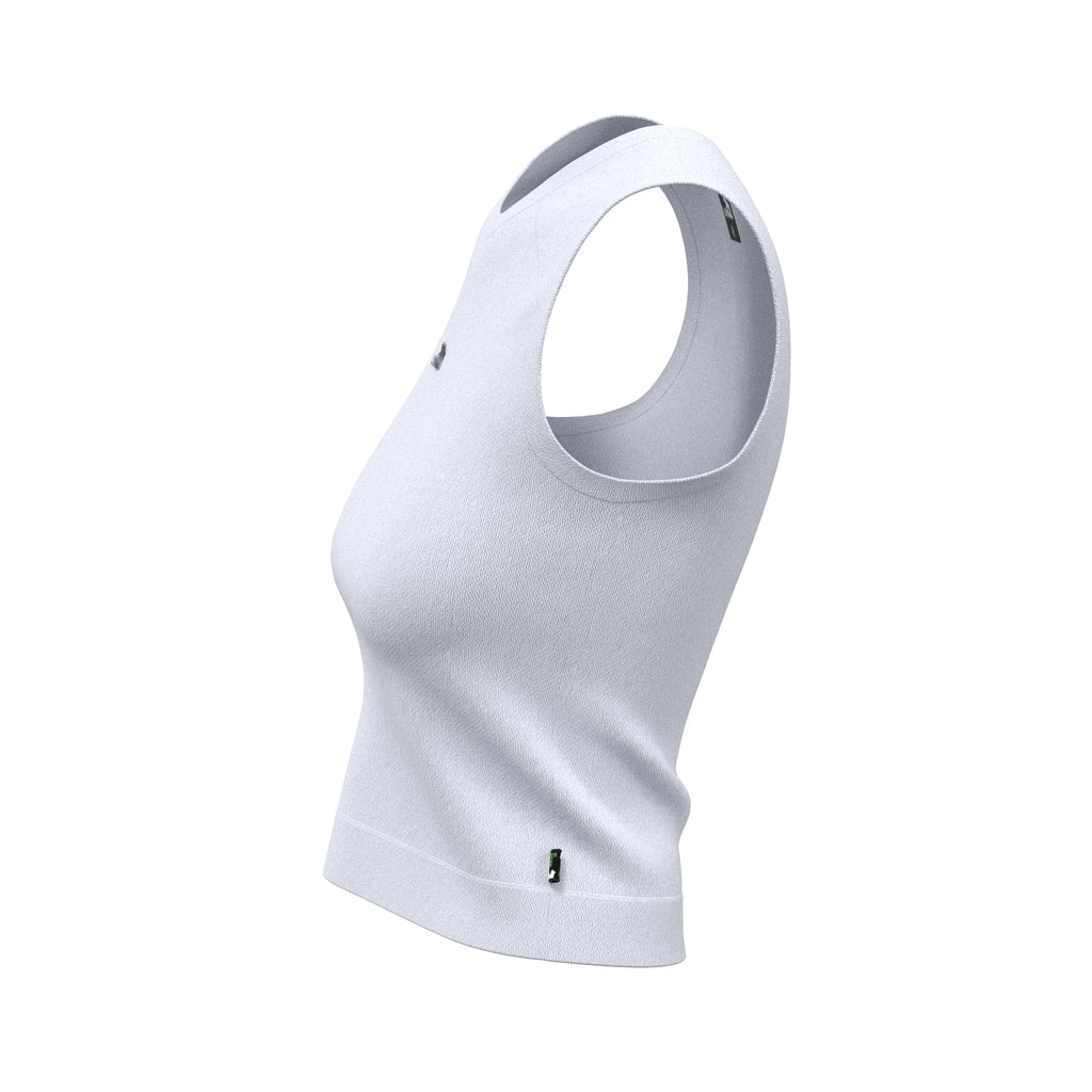 Sport Basic Top Äve in weiß