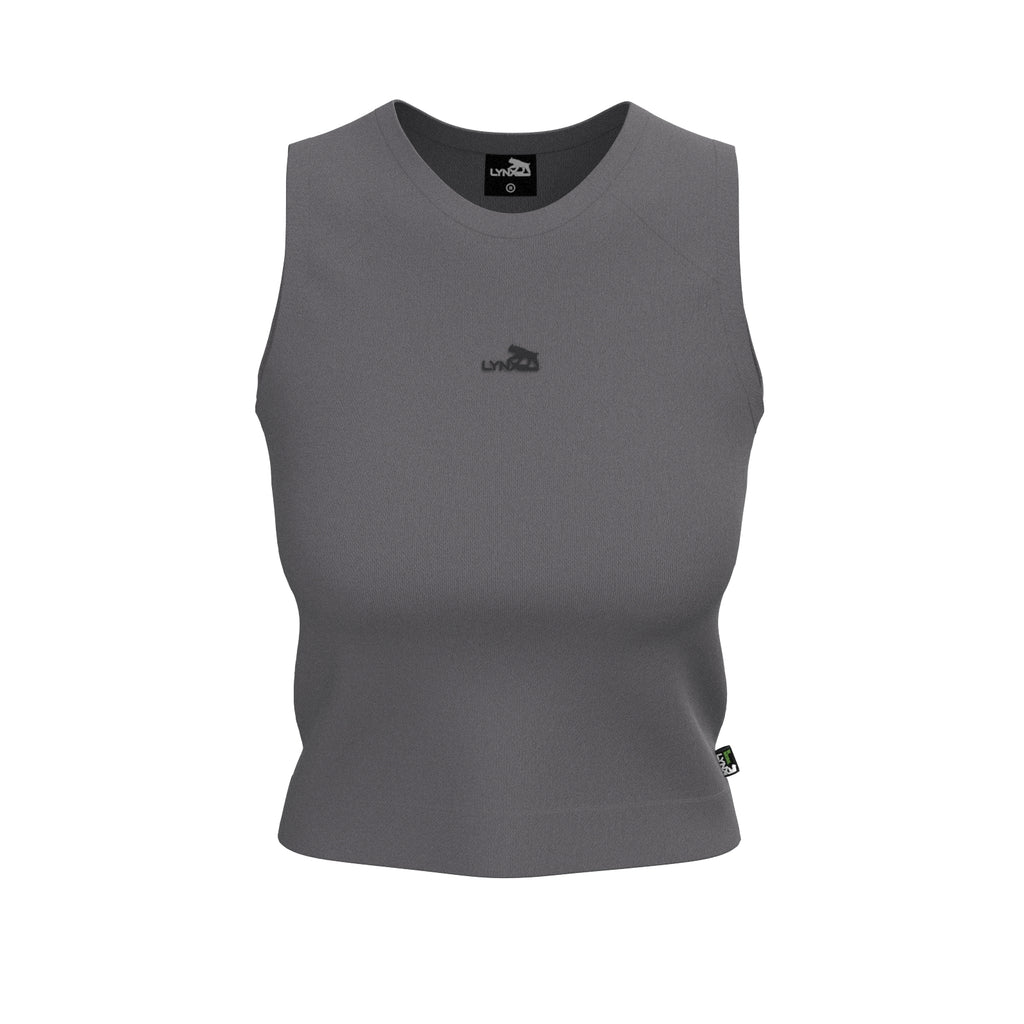 Sport Basic Top Äve in grau