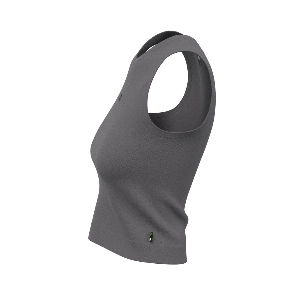 Sport Basic Top Äve in grau