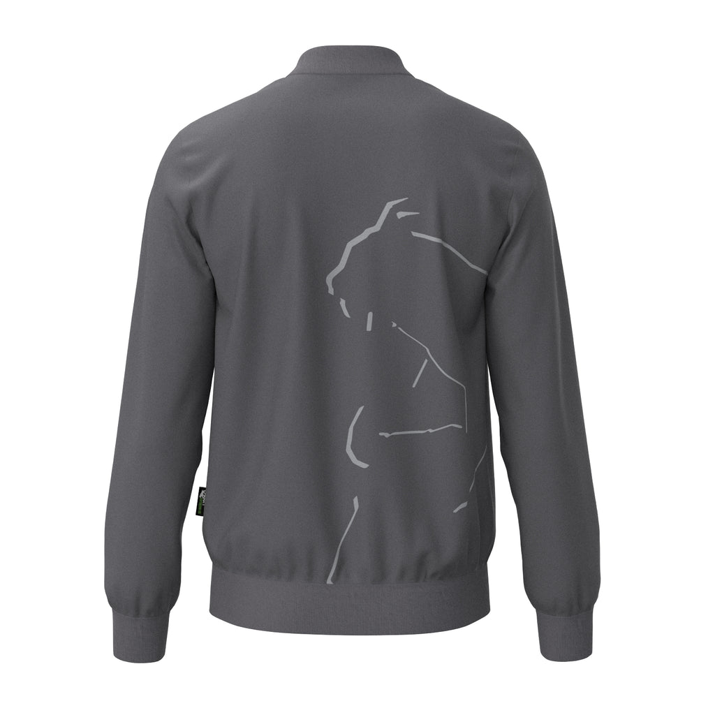 Sport Basic Trainingsjacke Fonse in grau