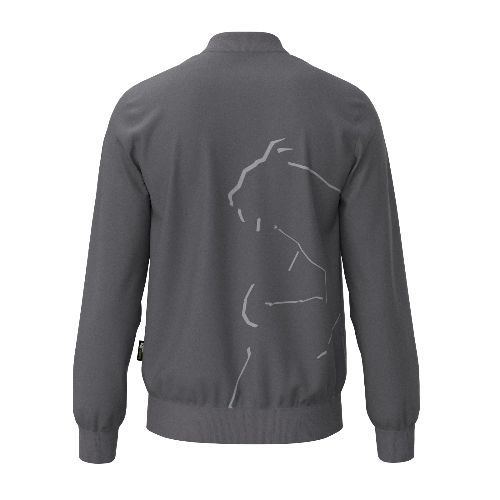 Sport Basic Trainingsjacke Fonse in grau