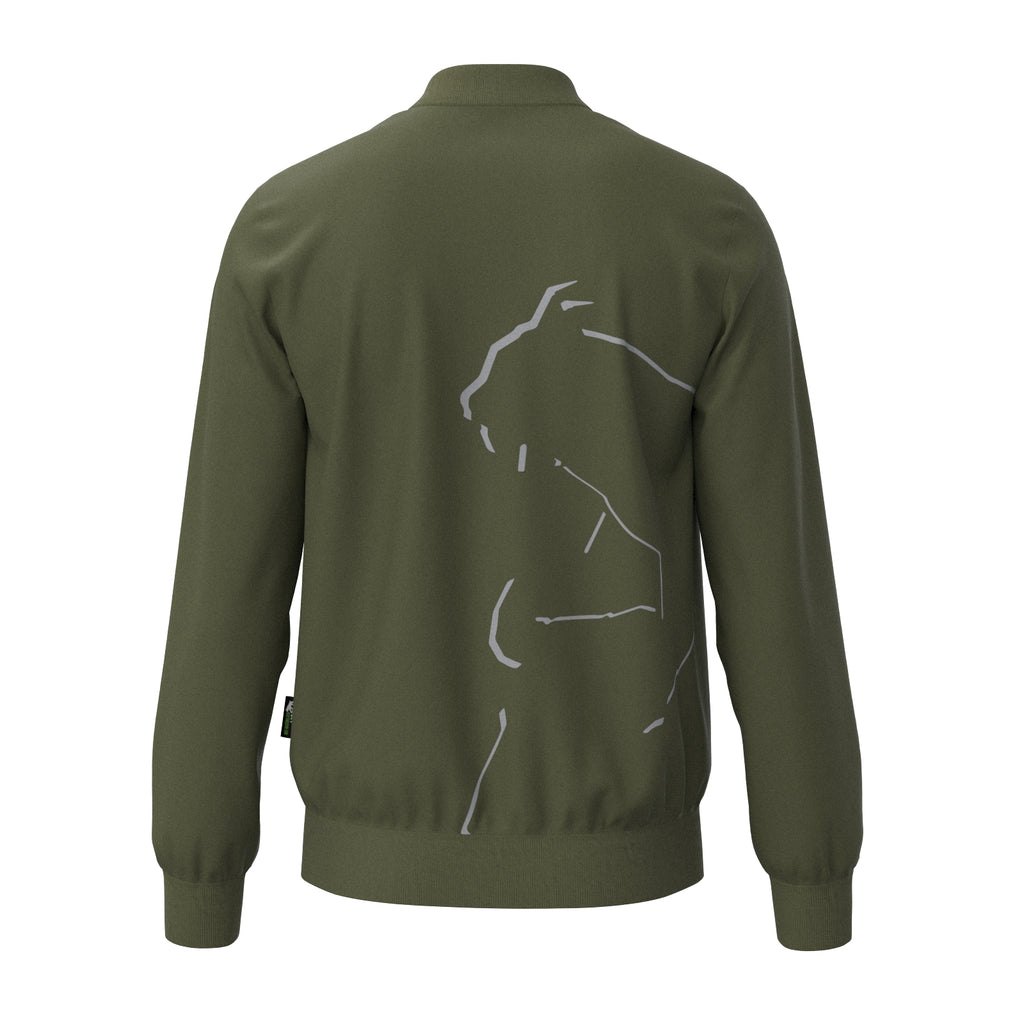 Sport Basic Trainingsjacke Fonse in oliv