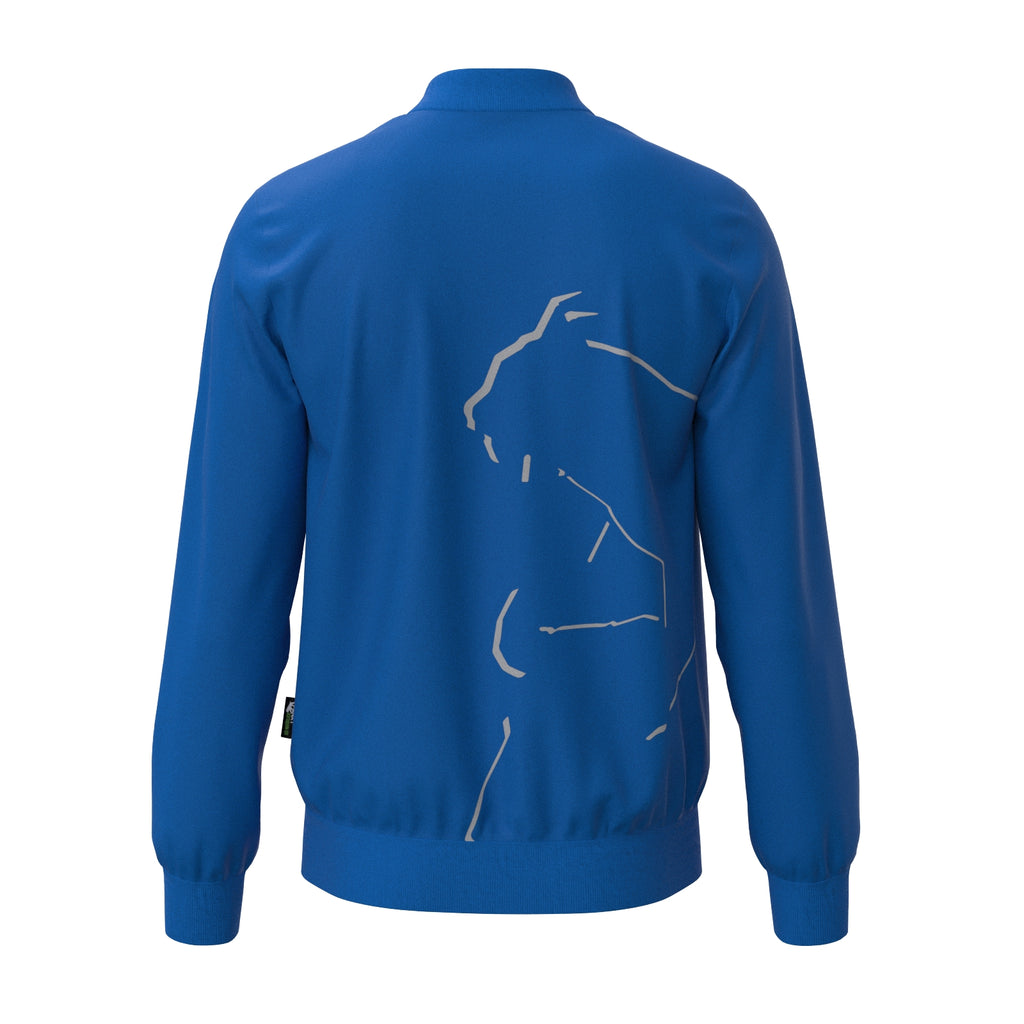 Sport Basic Trainingsjacke Fonse in blau