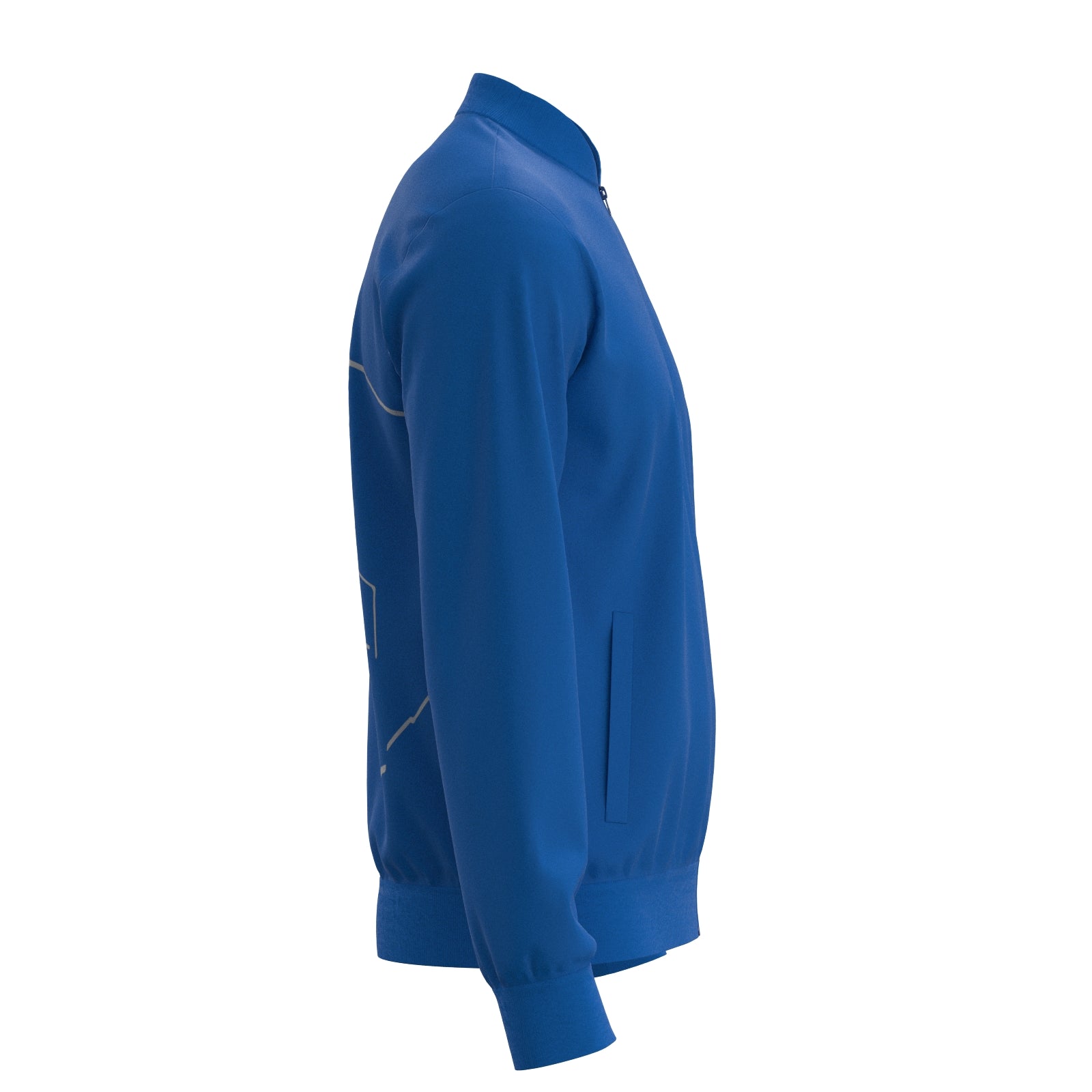 Sport Basic Trainingsjacke Fonse in blau
