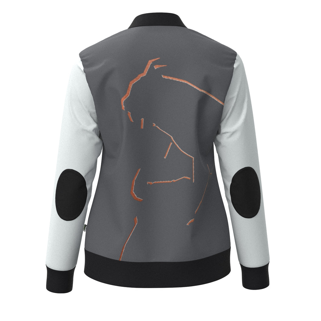 Fitness Trainingsjacke Vicki in grau