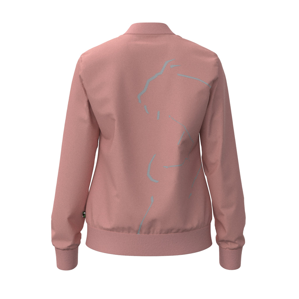 Sport Basic Trainingsjacke Vicki  in rose