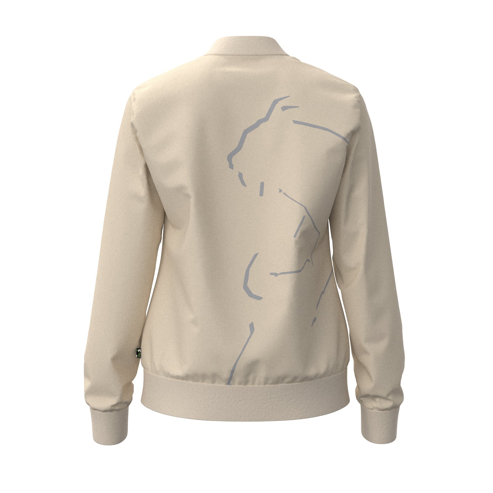 Sport Basic Trainingsjacke Vicki  in beige