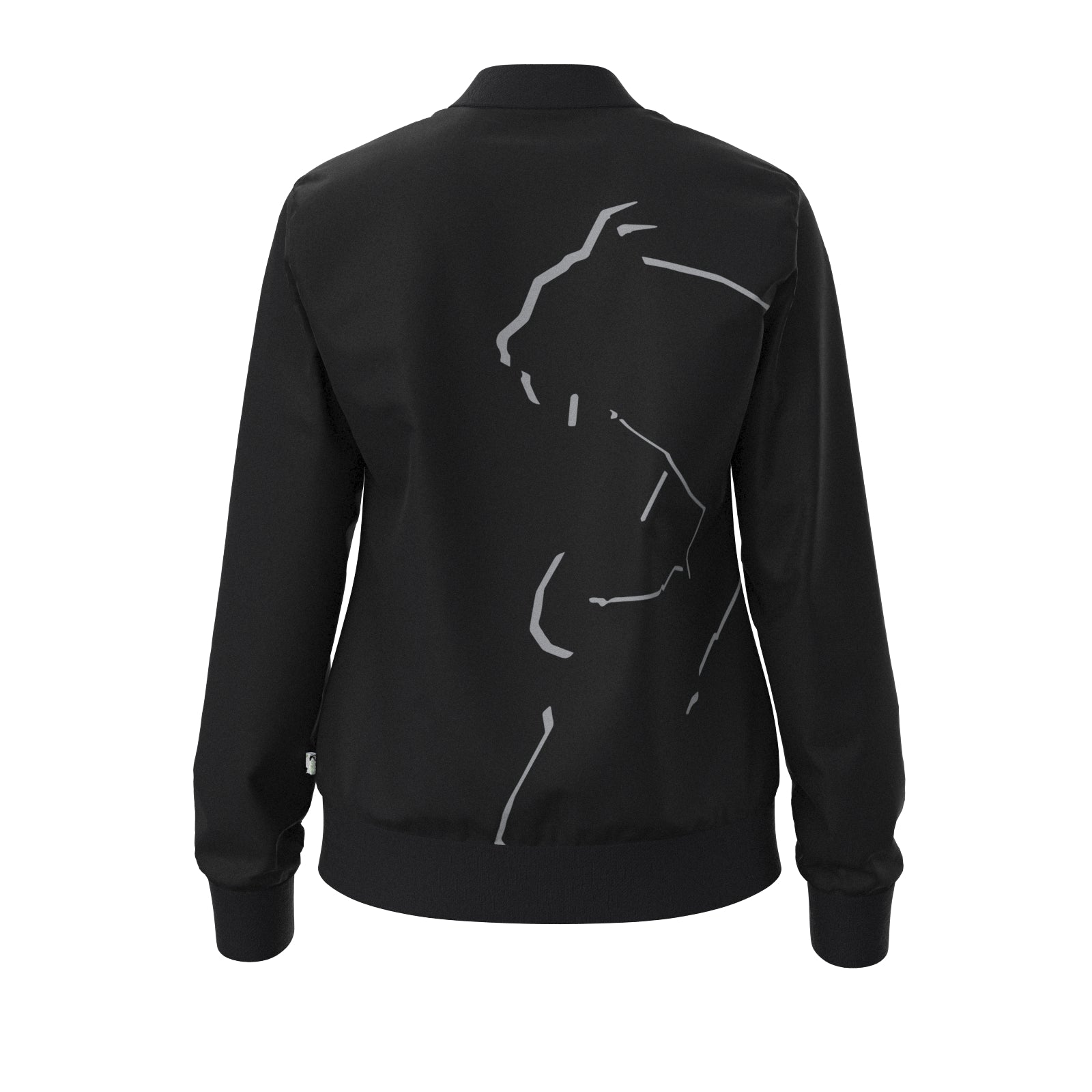 Sport Basic Trainingsjacke Vicki  in schwarz