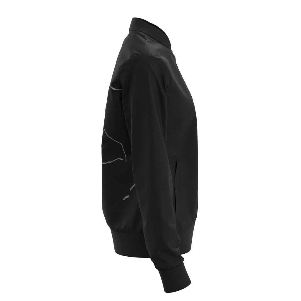 Sport Basic Trainingsjacke Vicki  in schwarz