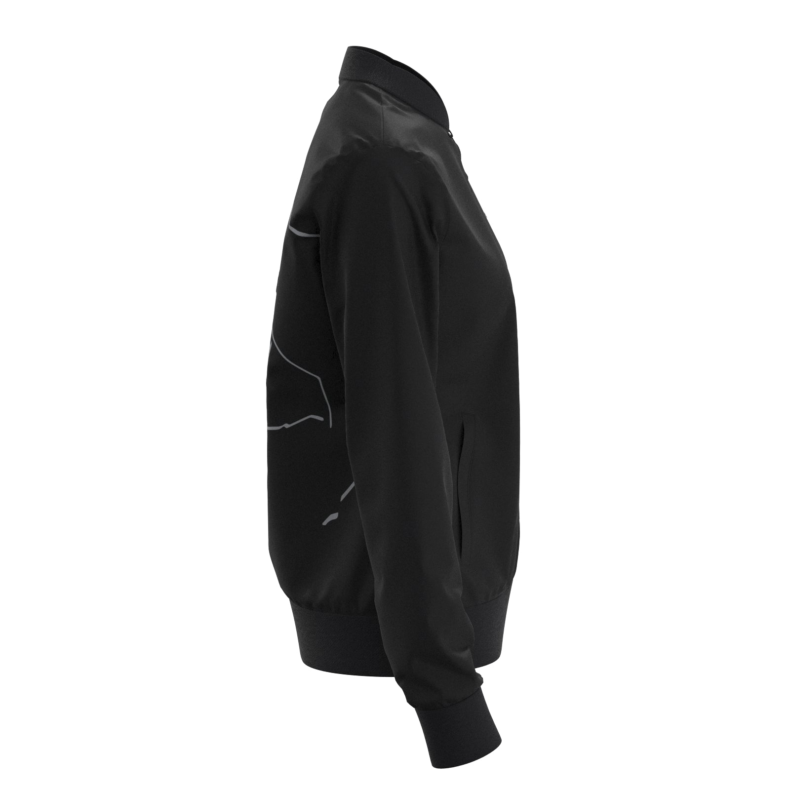 Sport Basic Trainingsjacke Vicki  in schwarz