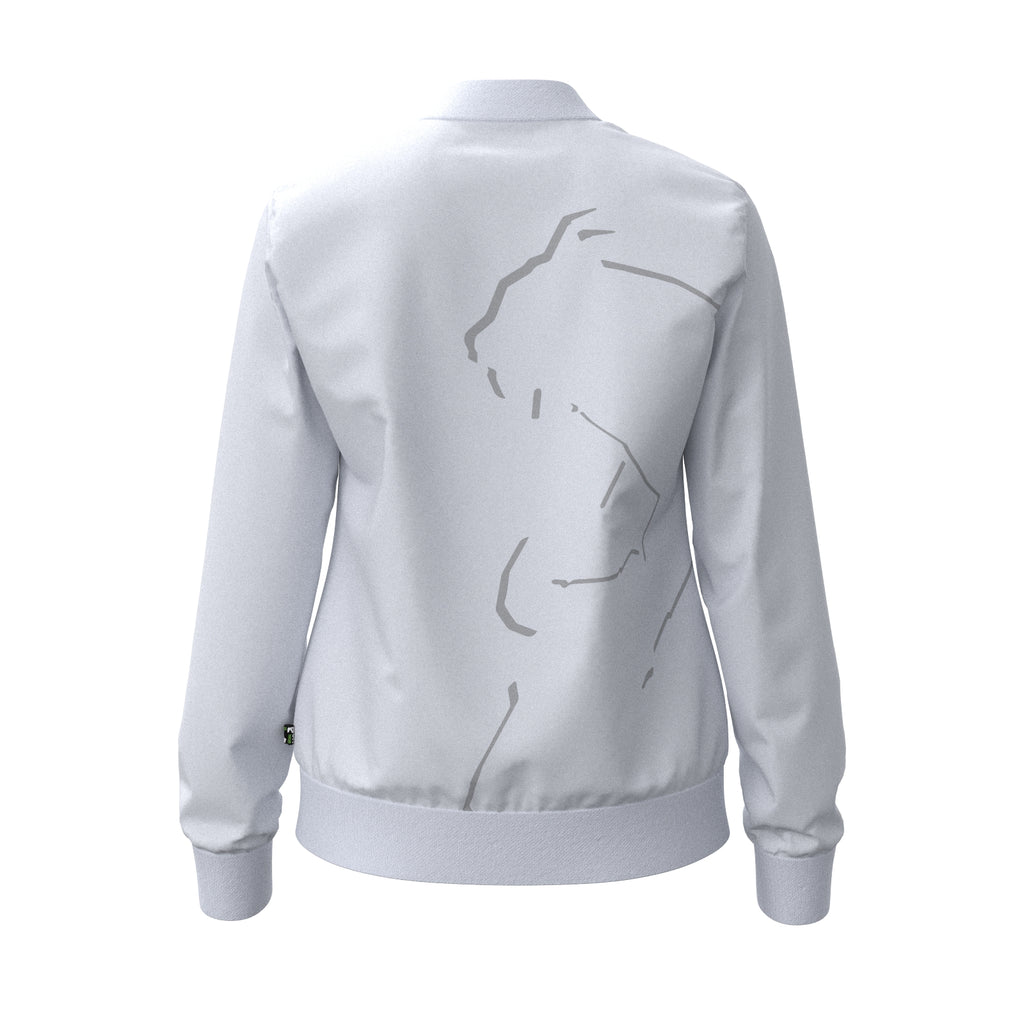 Sport Basic Trainingsjacke Vicki  in weiß