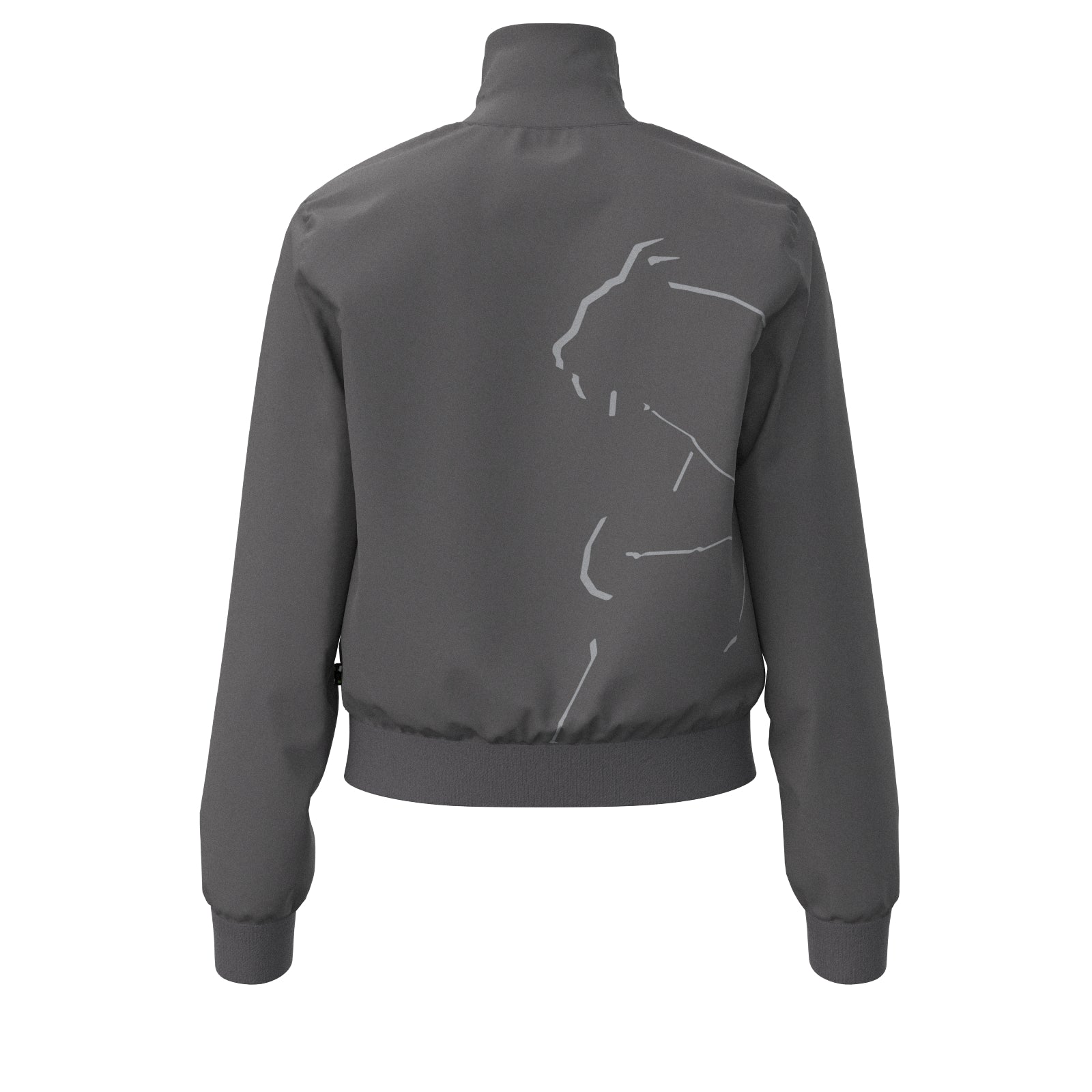 Sport Basic Trainingsjacke Vreni in grau