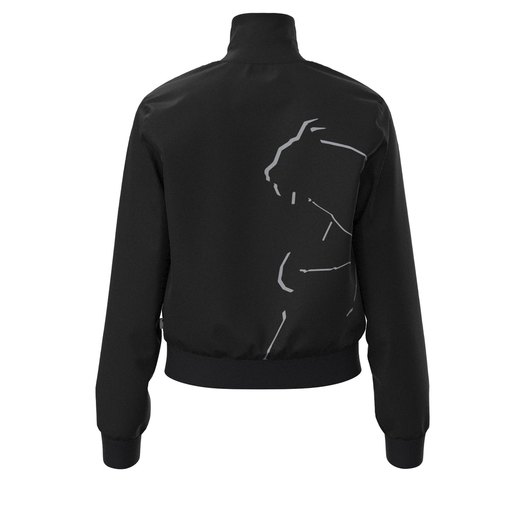 Sport Basic Trainingsjacke Vreni in schwarz