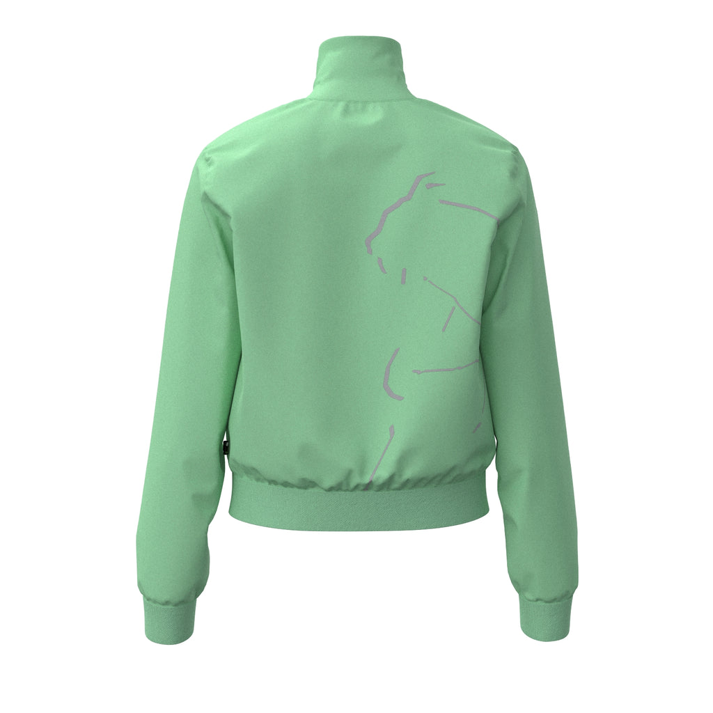 Sport Basic Trainingsjacke Vreni in grün