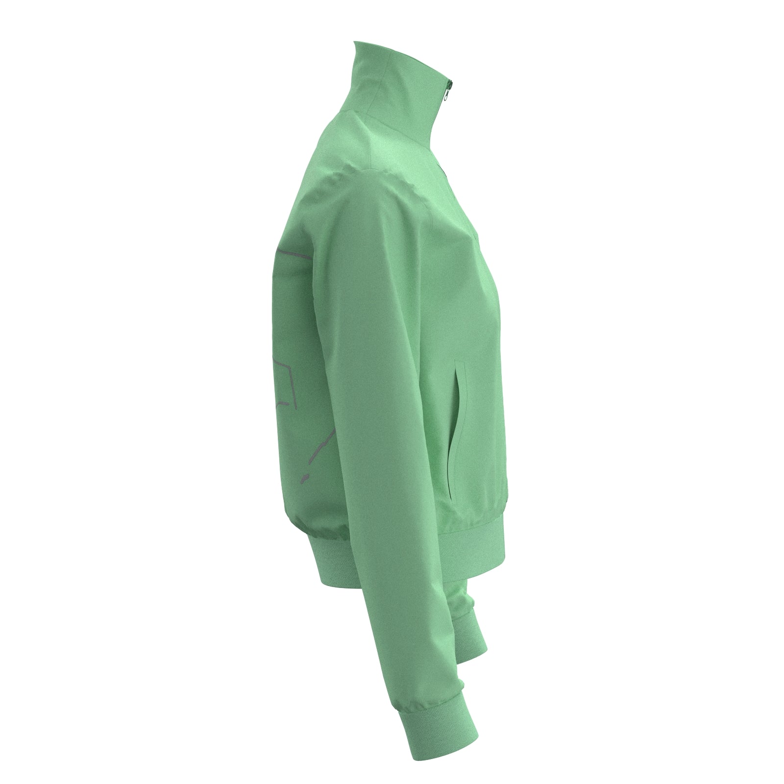 Sport Basic Trainingsjacke Vreni in grün