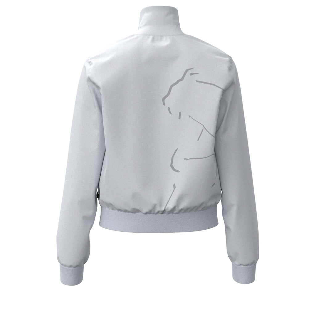 Sport Basic Trainingsjacke Vreni in weiß