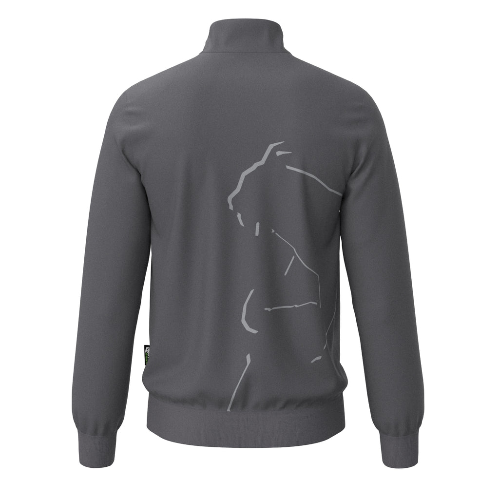 Sport Basic Trainingsjacke Fritz in grau