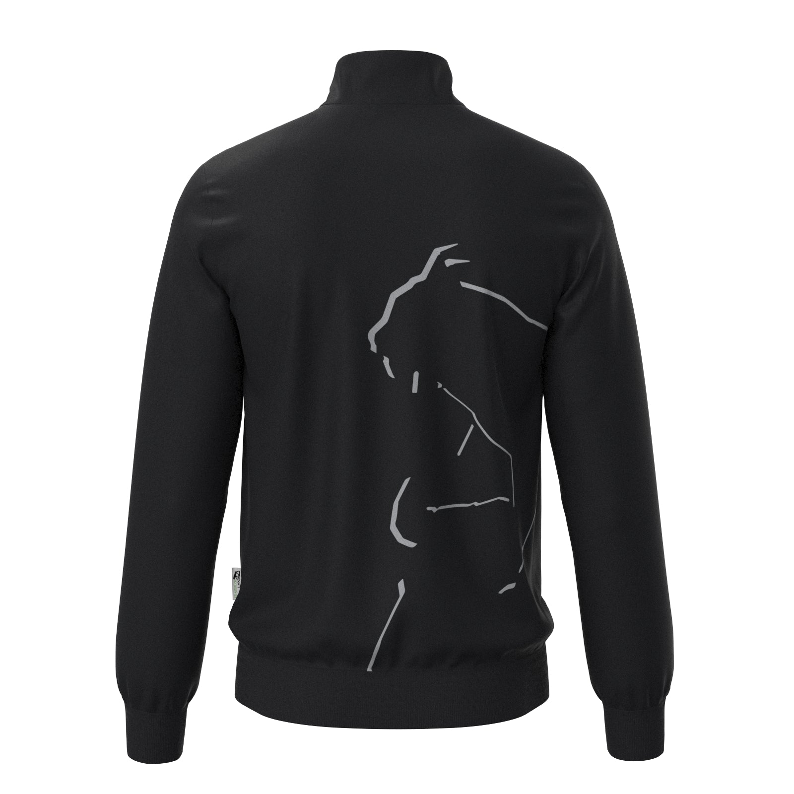 Sport Basic Trainingsjacke Fritz in schwarz