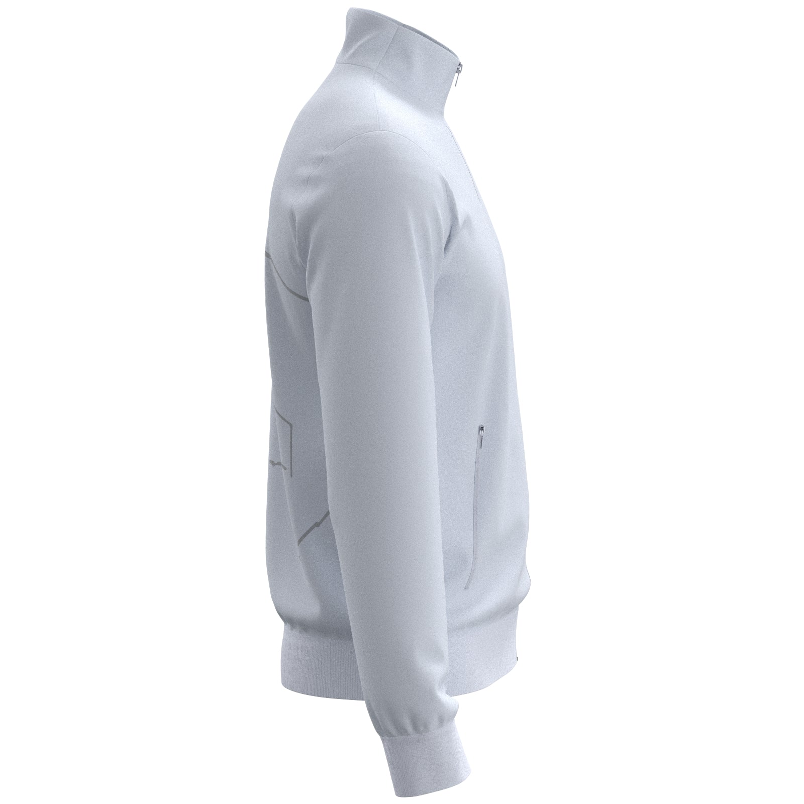 Sport Basic Trainingsjacke Fritz in weiß